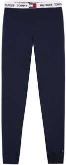 Tommy Hilfiger Heren Tommy Hilfiger Logo Tailleband Organic Cotton Joggers in Blauw