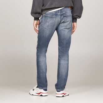 Tommy Hilfiger Heren Tommy Hilfiger Scanton Faded Slim-Fit Jeans in Denim Blauw