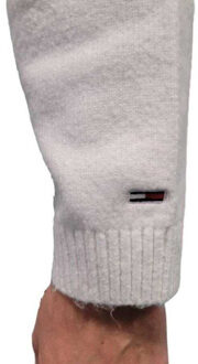 Tommy Hilfiger Heren tommy jeans sweatshirt met kraag - maat XL Wit