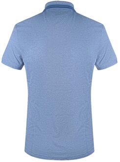 Tommy Hilfiger Heren Vervaagde Poloshirt (Indigo) Paars - XS