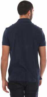 Tommy Hilfiger Herenpolo Tommy Hilfiger Micro Towelling Regular-Fit in blauw