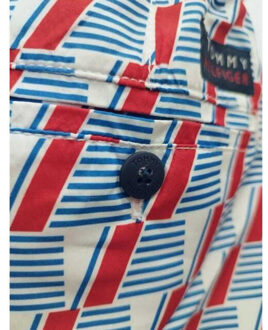 Tommy Hilfiger Herenzwemshort met all-over print Blauw