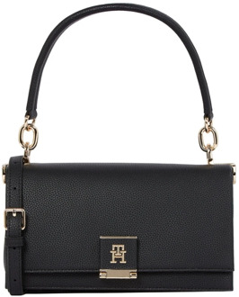 Tommy Hilfiger Heritage Crossover Tas Tommy Hilfiger , Black , Dames - ONE Size