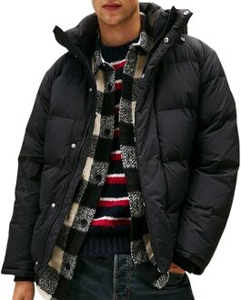 Tommy Hilfiger Hooded Down Puffer Winterjas Heren - M