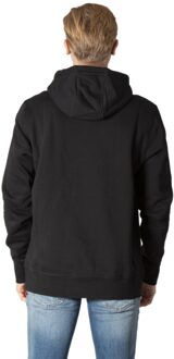 Tommy Hilfiger Hoodie met logoborduring Zwart