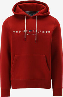 Tommy Hilfiger Hoodie rood - S