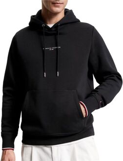 Tommy Hilfiger Hoodies Tommy Hilfiger , Black , Heren - 2Xl,Xl,S