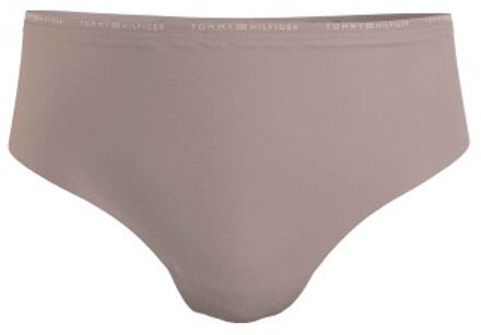 Tommy Hilfiger Invisible High Waist Thong Beige - Medium,Large,X-Large,XX-Large,3XL,4XL