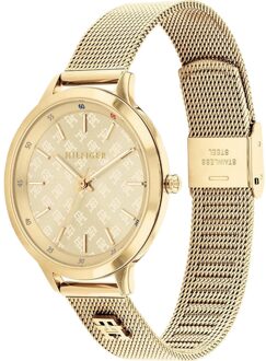 Tommy Hilfiger Iris Dames Horloge Goudkleurig 1782588 - One Size