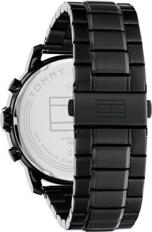 Tommy Hilfiger Jameson Le Heren Zwarte Horloge 1792049 - One Size