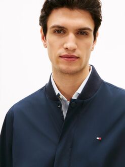 Tommy Hilfiger Jas Tech Bomber Navy Donkerblauw - L,XL,XXL