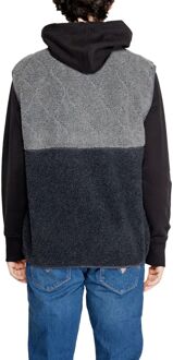 Tommy Hilfiger Jongens Sherpa Vest Kleurblokstijl Grijs