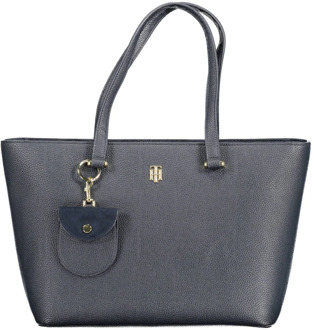 Tommy Hilfiger Joy shopper met afneembaar etui Donkerblauw