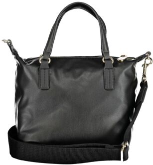 Tommy Hilfiger Julia Kleine Tote Zwarte Nylon Handtas - One Size