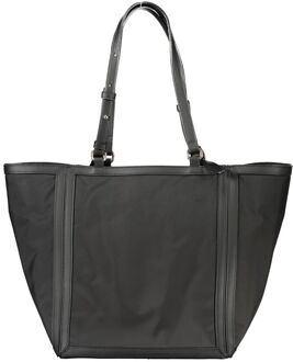 Tommy Hilfiger Julia Tote Nylon Tas Zwart - One Size