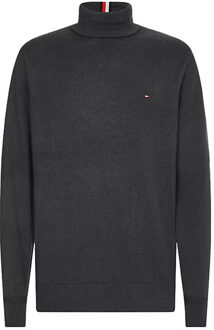 Tommy Hilfiger Kasjmier Rolnek Trui Tommy Hilfiger , Gray , Heren - Xl,S