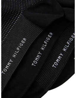 Tommy Hilfiger Katoenen sokken met patroon voor heren (set van 4) Zwart - 43-47