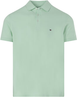 Tommy Hilfiger Klassieke Polo Shirt Tommy Hilfiger , Green , Heren - M