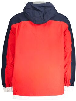 Tommy Hilfiger Kleurblokken Windbreaker Jas - maat L Wit