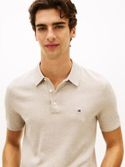 Tommy Hilfiger Knitted Polo Beige - L,M,XL,XXL