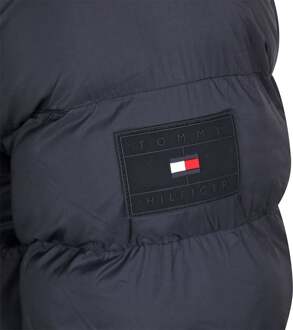 Tommy Hilfiger Korte Gewatteerde Jas Tommy Hilfiger , Blue , Heren - 2Xl,Xl,L,M