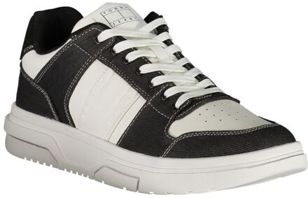 Tommy Hilfiger Lage Canvas Sneakers Fm0fm03776 Wit - EU 41