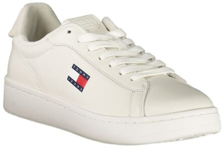Tommy Hilfiger Lage leren sneakers Ivoor - EU 41