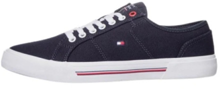 Tommy Hilfiger Lage Sneakers Tommy Hilfiger  CORE CORPORATE VULC CANVAS