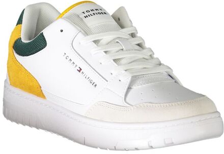 Tommy Hilfiger Leren Sneakers Fm0fm04366 Wit - EU 40