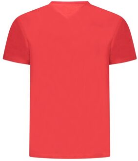 Tommy Hilfiger Logo Grafisch T-shirt Rood