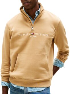 Tommy Hilfiger Logo Mock Neck Sweater Heren