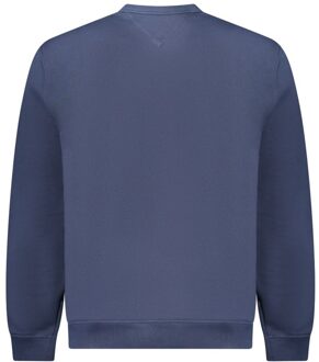 Tommy Hilfiger Logo Patches Crew Neck Sweatshirt - maat S Middelblauw