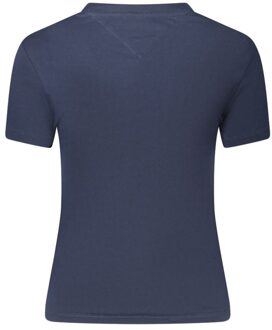 Tommy Hilfiger Logo Slim Fit T-shirt Donkerblauw