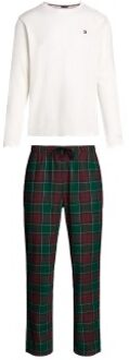 Tommy Hilfiger Long Sleeve Waffle Flannel PJ Set Versch.kleure/Patroon - Medium,Large,X-Large,XX-Large