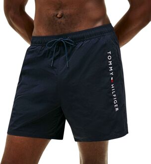 Tommy Hilfiger Medium Drawstring Zip Pocket Zwemshort Heren - L