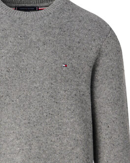Tommy Hilfiger Menswear crew-neck sweater Grijs - XL