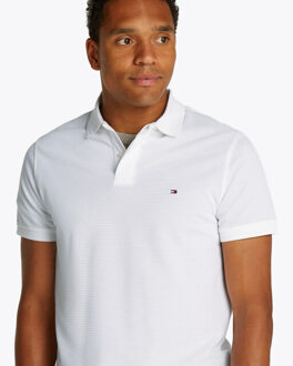 Tommy Hilfiger Menswear polo met korte mouwen Grijs - XXL