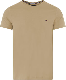Tommy Hilfiger Menswear t-shirt met korte mouwen Beige - XL