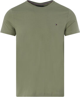 Tommy Hilfiger Menswear t-shirt met korte mouwen Groen - L