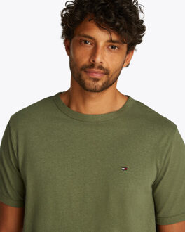 Tommy Hilfiger Menswear t-shirt met korte mouwen Groen - XXL