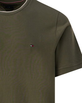 Tommy Hilfiger Menswear t-shirt ss Groen - XXL