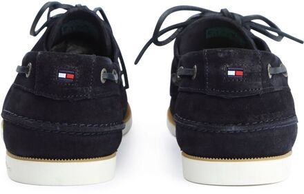 Tommy Hilfiger Moccasin Suede Navy Donkerblauw - 41,42,45,46