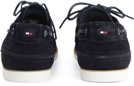 Tommy Hilfiger Moccasin Suede Navy Donkerblauw