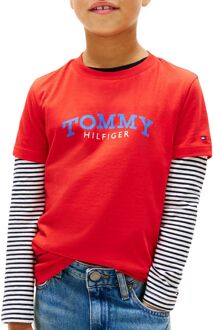 Tommy Hilfiger Monogram Graphic Shirt Jongens - 164