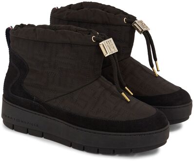 Tommy Hilfiger Monogram Snowboots Dames zwart - 38