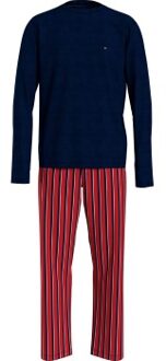 Tommy Hilfiger Original Organic Cotton Pyjama Versch.kleure/Patroon,Blauw,Rood - Medium,Large
