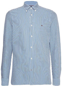 Tommy Hilfiger Overhemd 30678 blue/white Print / Multi - XL