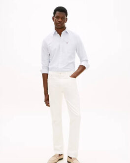 Tommy Hilfiger Overhemd lange mouw mw0mw39204 - maat L Wit