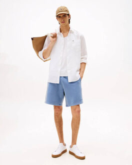 Tommy Hilfiger Overhemd lange mouw mw0mw39425 Wit - XXL