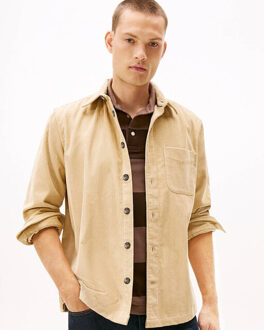 Tommy Hilfiger Overhemd lange mouw mw0mw40489 Kaki - XL